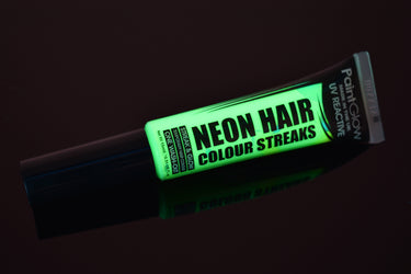PaintGlow UV Blacklight Reactive Color Streaks Hair Mascara